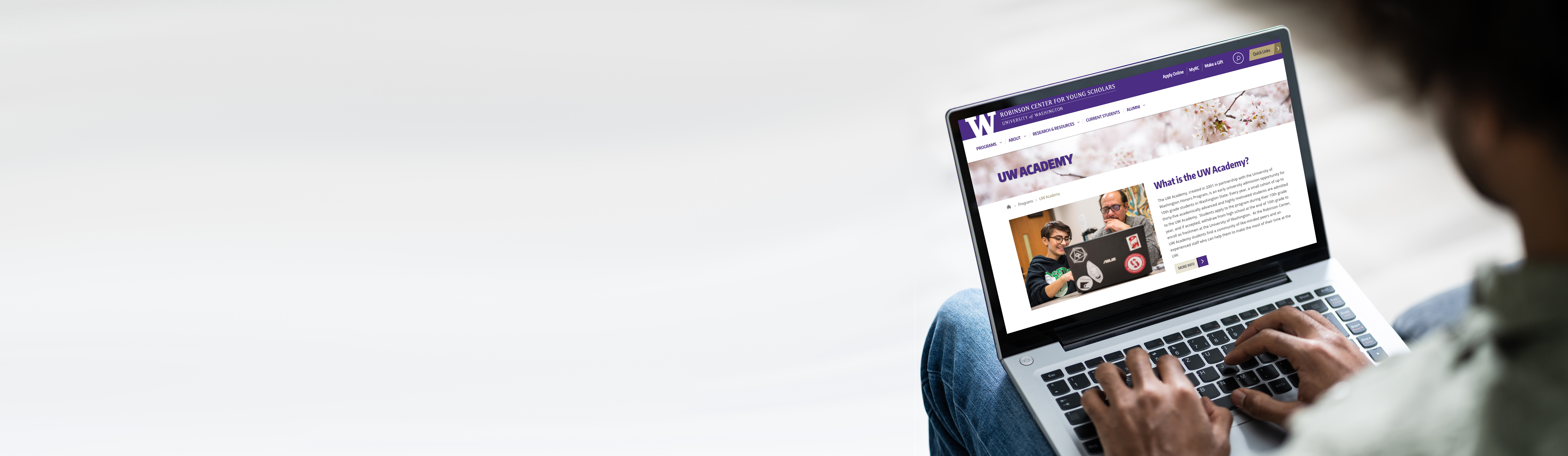 UW Robinson Center Website Redesign