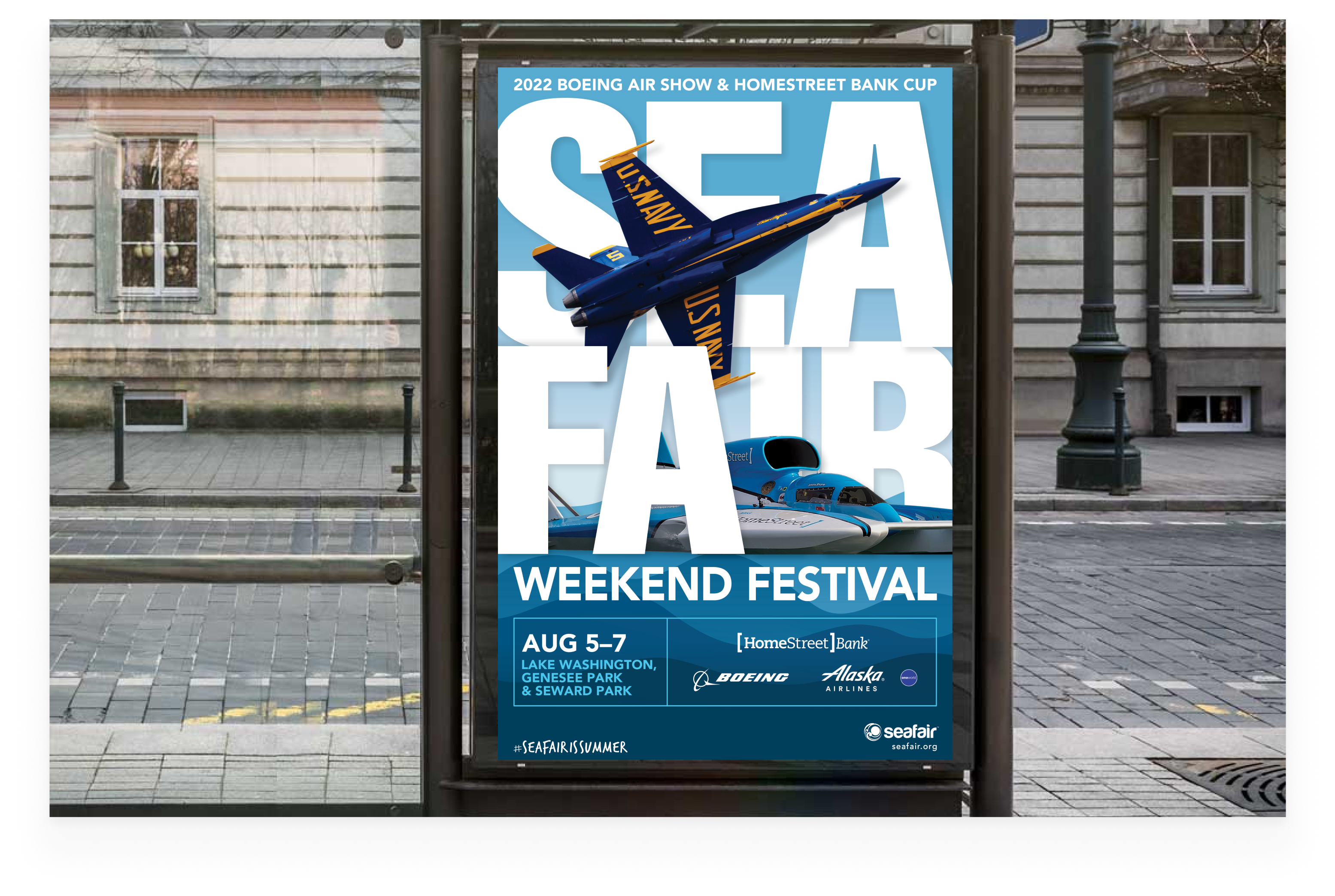Frame 9152 Seafair Weekend Poster