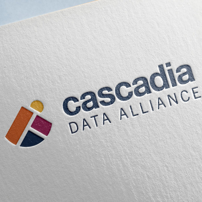 Cascadia Data Alliance logo design and branding