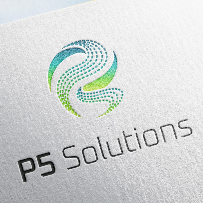 P5 Solutions logo on stationary
