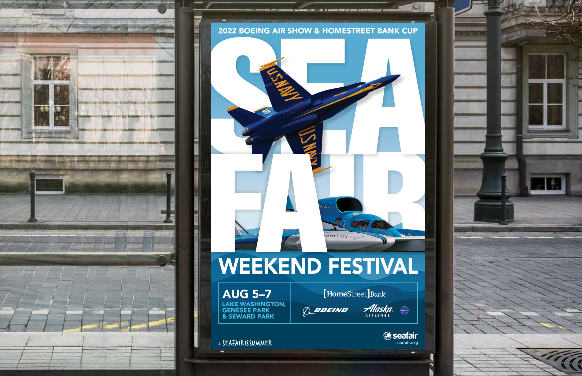 2022 Seafair Weekend poster