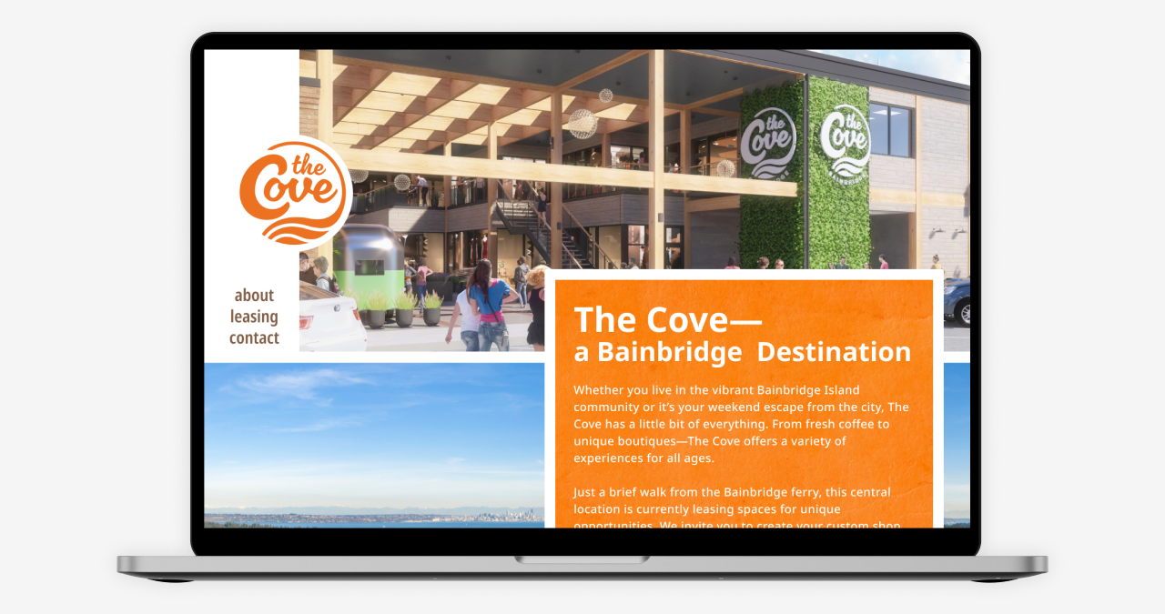 the cove website laptop